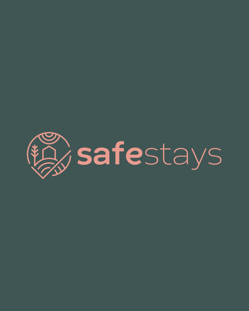 safe-stays-logo-design-pink
